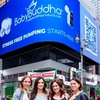 BabyBuddha's Times Square Campaign Elevates Public Pumping to an Iconic Statement