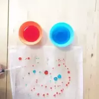 Engaging Young Minds: The Magic of Color Mixing with Water Drops on Wax Paper