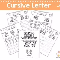 Unlock Cursive Skills: Free Printable Worksheets for Letter 'L'