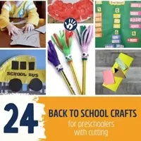 Enhancing Preschooler's Scissor Skills Through Engaging Back-to-School Crafts